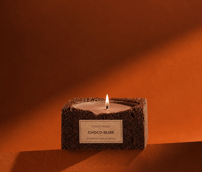 CHOCO BLISS Scented Candle - Edible Fragrance - DOLCE NUDE