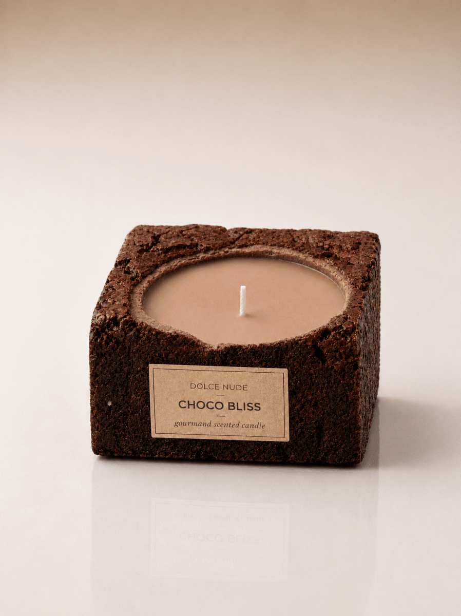 CHOCO BLISS Scented Candle - Edible Fragrance - DOLCE NUDE