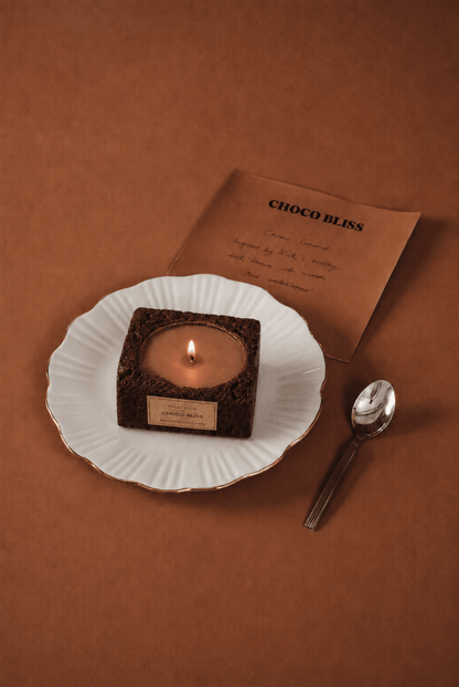 CHOCO BLISS Scented Candle - Edible Fragrance - DOLCE NUDE
