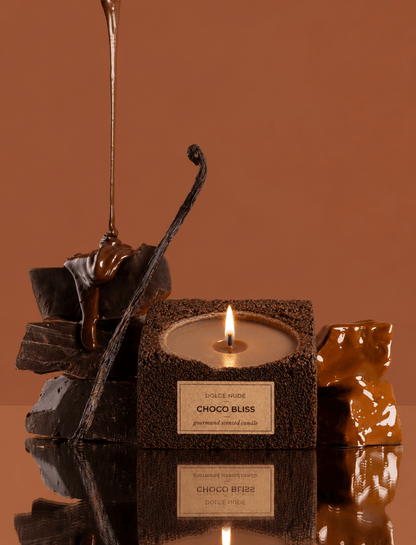 CHOCO BLISS Scented Candle - Edible Fragrance - DOLCE NUDE