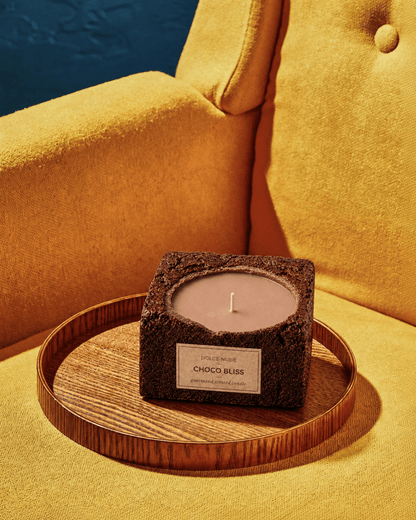 CHOCO BLISS Scented Candle - Edible Fragrance - DOLCE NUDE