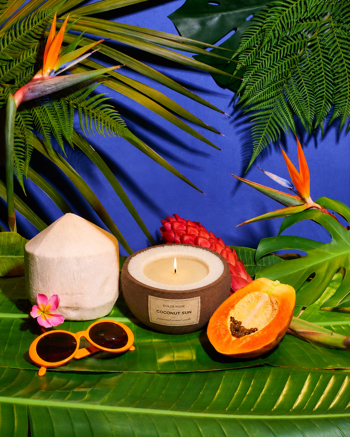 COCONUT SUN coconut scented candle by DOLCE NUDE