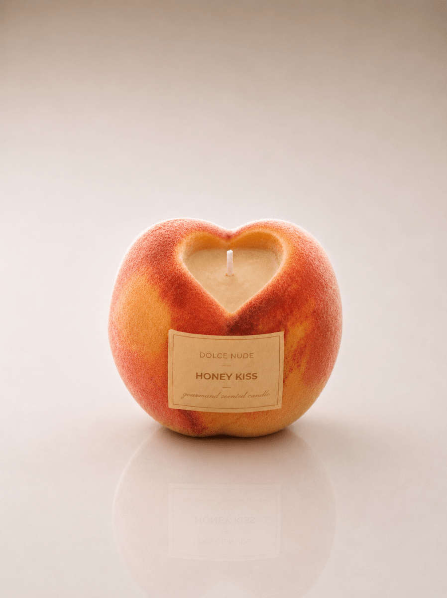 HONEY KISS Scented Candle - Edible Fragrance - DOLCE NUDE